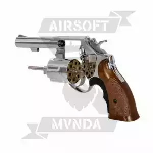 REVOLVER HFC HG-131 GAS SILVER - Imagen 3
