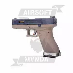 PISTOLA WE G17 FORCE GAS TAN CA&Ntilde;ON DORADO  - Imagen 1