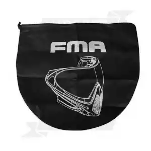 MASCARA FULL FACE FMA NEGRA LENTE TRANSPARENTE - Imagen 3