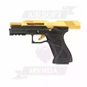 PISTOLA HFC AG-17 GAS GOLD - Imagen 1