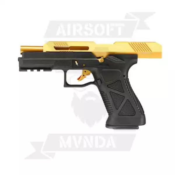 PISTOLA HFC AG-17 GAS GOLD