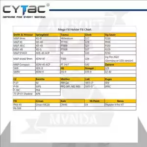 PISTOLERA CYTAC UNIVERSAL TAN - Imagen 2