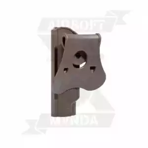 PISTOLERA AMOMAX RIGIDA 1911 DIESTRO TAN  - Imagen 1