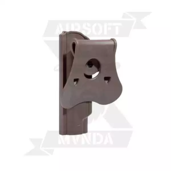 PISTOLERA AMOMAX RIGIDA 1911 DIESTRO TAN 