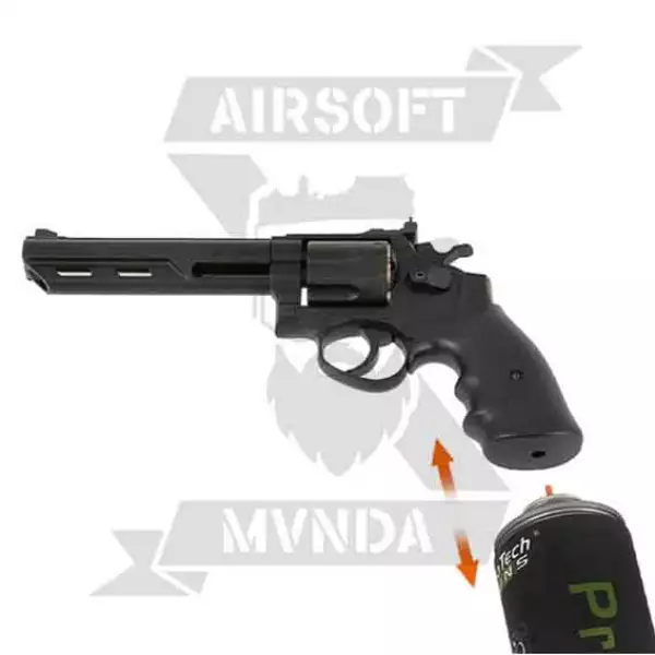 REVOLVER HFC HG-133B GAS NEGRO