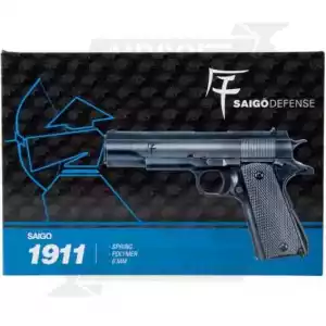 PISTOLA SAIGO 1911 MUELL NEGRO - Imagen 1