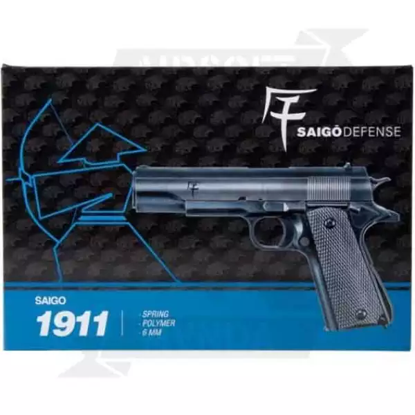 PISTOLA SAIGO 1911 MUELL NEGRO