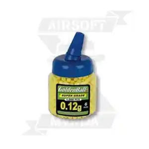 BOLAS ASG 0.12G NO BIO 1000rds BIBERON AMARILLA - Imagen 2