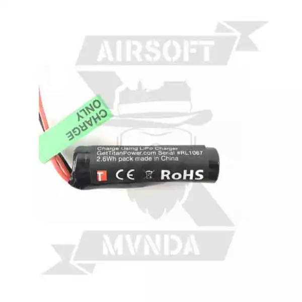 BATERIA TITAN POWER 7.4V 350mAh JST HPA