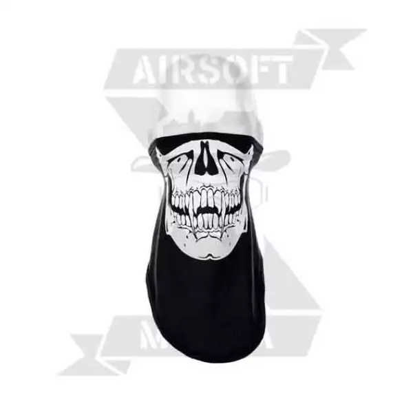 BRAGA TRIANGULO CALAVERA VAMPIRO NEGRA