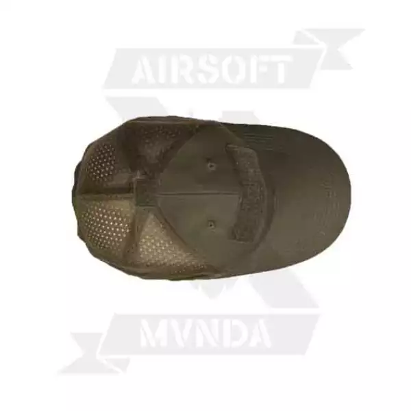 GORRA AIRSOFT VELCROS REJILLA MILTEC VERDE