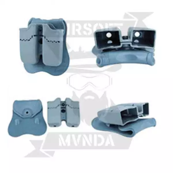 PORTACARGADOR RIGIDO G17 MG-40 VERDE
