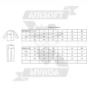 UNIFORME COMPLETO MULTICAM (XL) - Imagen 4