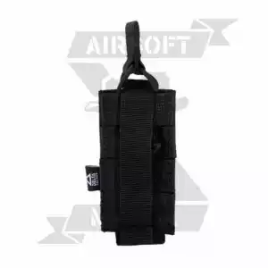  POUCH PORTACARGADOR PISTOLA DELTA TACTICS MOLLE NEGRO - Imagen 1