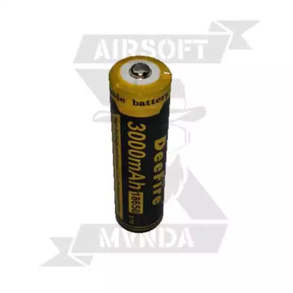 PILA RECARGABLE 18650 SIMPLE 3000mah 3.7v