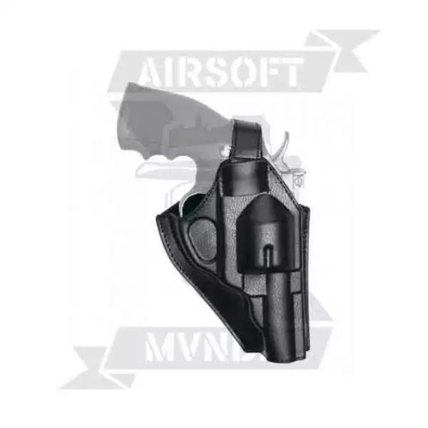 FUNDA REVOLVER ASG DAN WESSON 2.5&amp;quot;-4&amp;quot; CORTA NEGRA