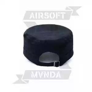 GORRA CANVAS MILTEC VISERA CORTA NEGRA - Imagen 1