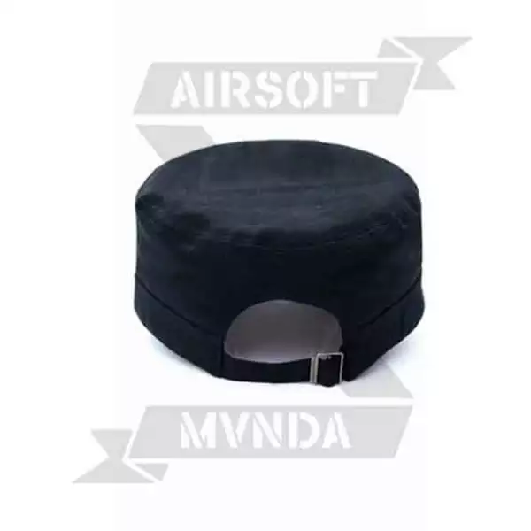 GORRA CANVAS MILTEC VISERA CORTA NEGRA