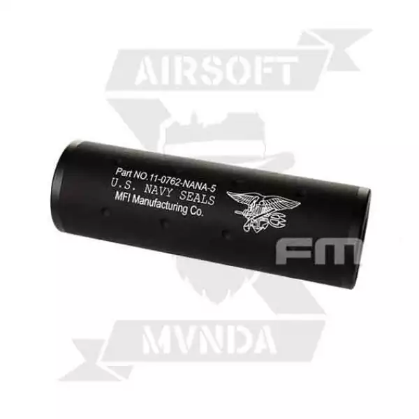 SILENCIADOR FMA STUBBY NAVY SEALS108MM NEGRO