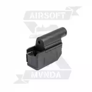 ADAPTADOR CARGADOR M4 PARA ESCOPETA NEGRO - Imagen 2
