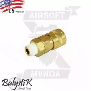 ACOPLADOR BALYSTIK HPA CON ROSCA MACHO 1/8 NPT (US) - Imagen 2