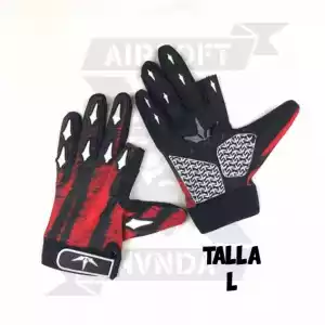 GUANTES SPEEDSOFT TIGER ROJO (L) - Imagen 1