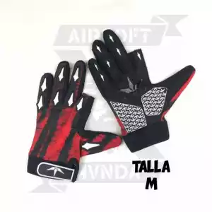 GUANTES SPEEDSOFT TIGER ROJO (M) - Imagen 1