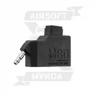 ADAPTADOR BO MANUFACTURE HI-CAPA DE CARGADOR A M4 EU NEGRO AMARILLO - Imagen 3
