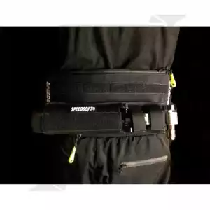 POUCH TANQUE HPA HORIZONTAL SPEEDSOFT 0.2L-0.4L NEGRO - Imagen 1