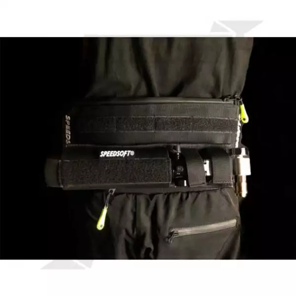 POUCH TANQUE HPA HORIZONTAL SPEEDSOFT 0.2L-0.4L NEGRO