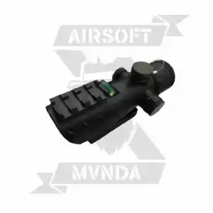 VISOR RED DOT C/RIS Y NIVEL NEGRO - Imagen 1